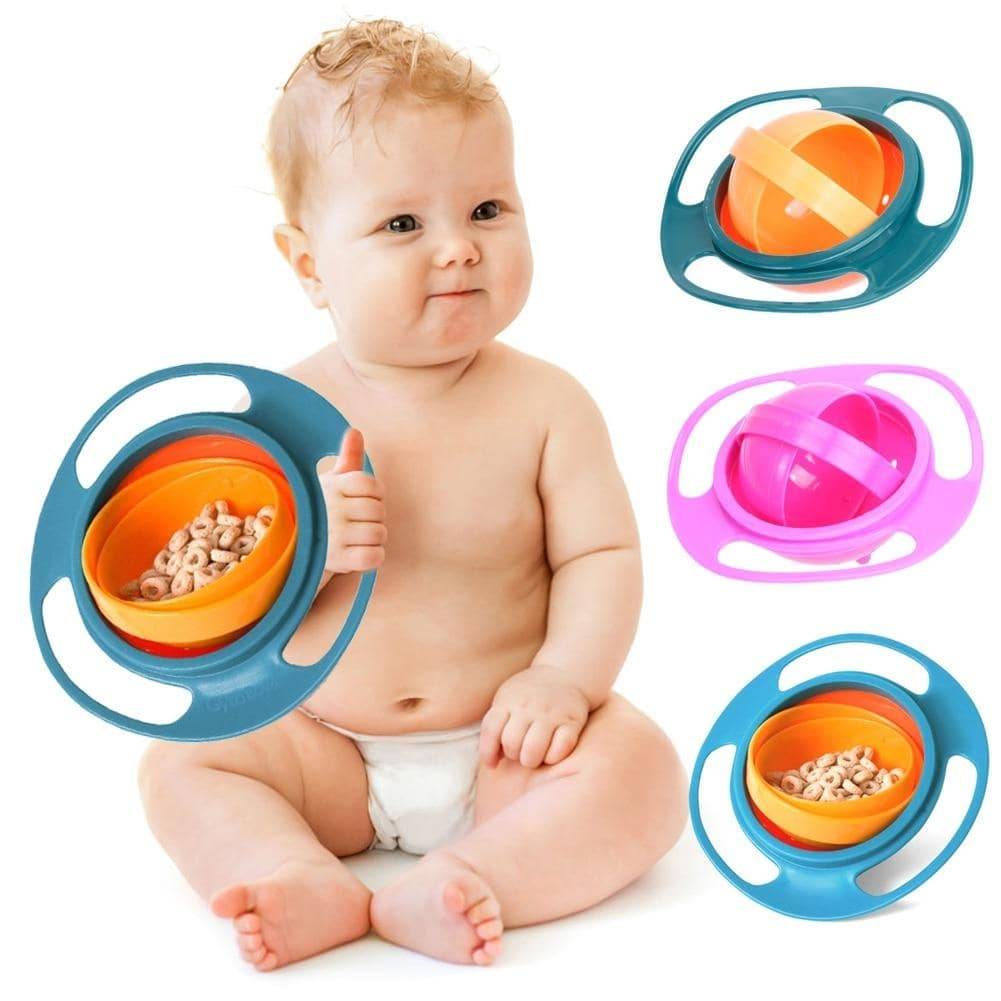 360-Degree Rotating Baby Bowl Kids & Baby Color : Green|Blue|Pink 360-Degree Rotating Baby Bowl Kids & Baby Color : Green|Blue|Pink