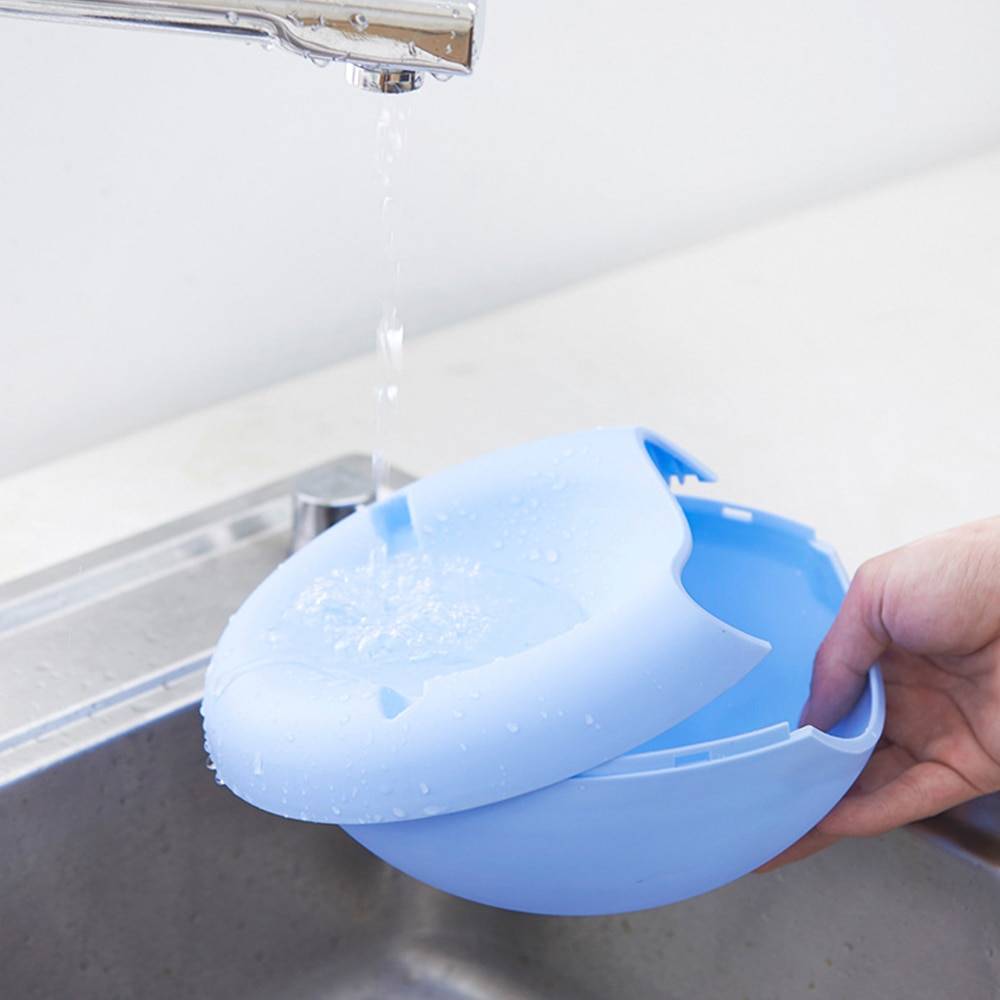 Lazy Snack Bowl Home & Kitchen Color : Red|Green|Pink|Blue Lazy Snack Bowl Home & Kitchen Color : Red|Green|Pink|Blue