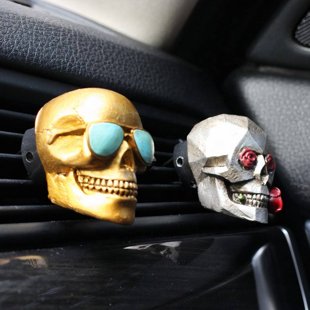 Skull Air Freshener Duo Skull Air Freshener Duo