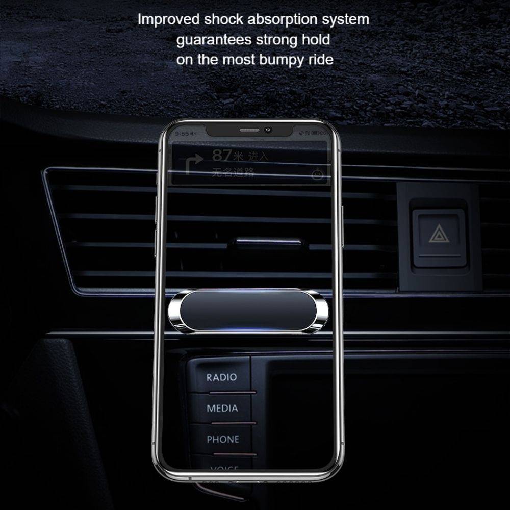 Magnetic Car Phone Holder Best Sellers Color : Dark Gray|Silver Magnetic Car Phone Holder Best Sellers Color : Dark Gray|Silver