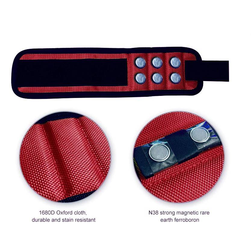 Magnetic Wristbands New Arrivals Color : Red|Black Magnetic Wristbands New Arrivals Color : Red|Black