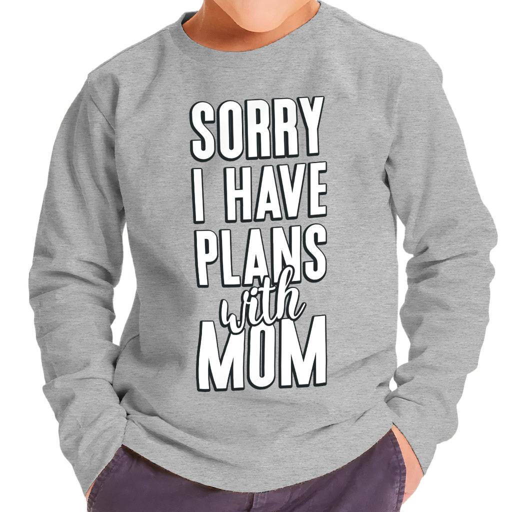 Sorry I Have Plans With Mom Toddler Long Sleeve T-Shirt – Cute Kids’ T-Shirt – Themed Long Sleeve Tee Apparel & Accessories Baby & Toddler Clothing Clothing Fashion and Clothing Color : Athletic Heather|Black|Navy|White Sorry I Have Plans With Mom Toddler Long Sleeve T-Shirt - Cute Kids' T-Shirt - Themed Long Sleeve Tee Apparel & Accessories Baby & Toddler Clothing Clothing Fashion and Clothing Color : Athletic Heather|Black|Navy|White