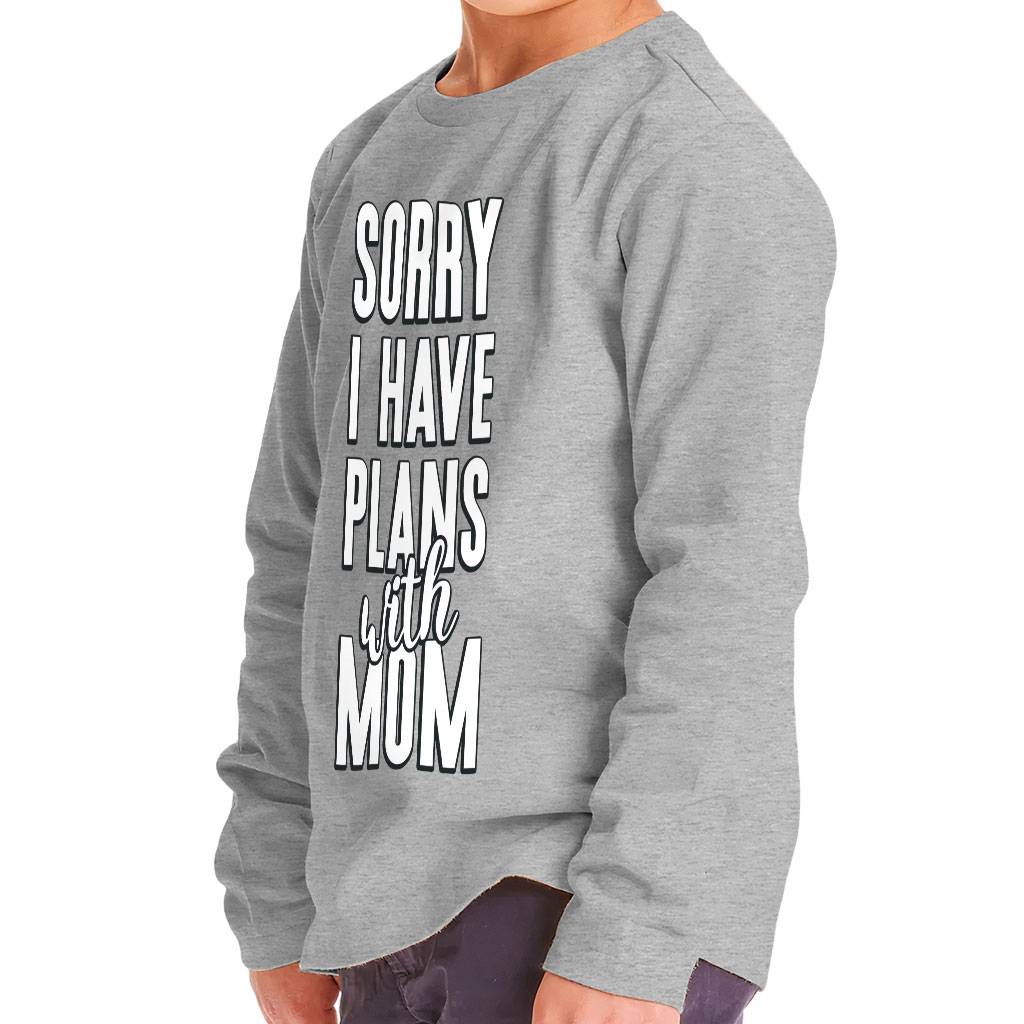 Sorry I Have Plans With Mom Toddler Long Sleeve T-Shirt – Cute Kids’ T-Shirt – Themed Long Sleeve Tee Apparel & Accessories Baby & Toddler Clothing Clothing Fashion and Clothing Color : Athletic Heather|Black|Navy|White Sorry I Have Plans With Mom Toddler Long Sleeve T-Shirt - Cute Kids' T-Shirt - Themed Long Sleeve Tee Apparel & Accessories Baby & Toddler Clothing Clothing Fashion and Clothing Color : Athletic Heather|Black|Navy|White