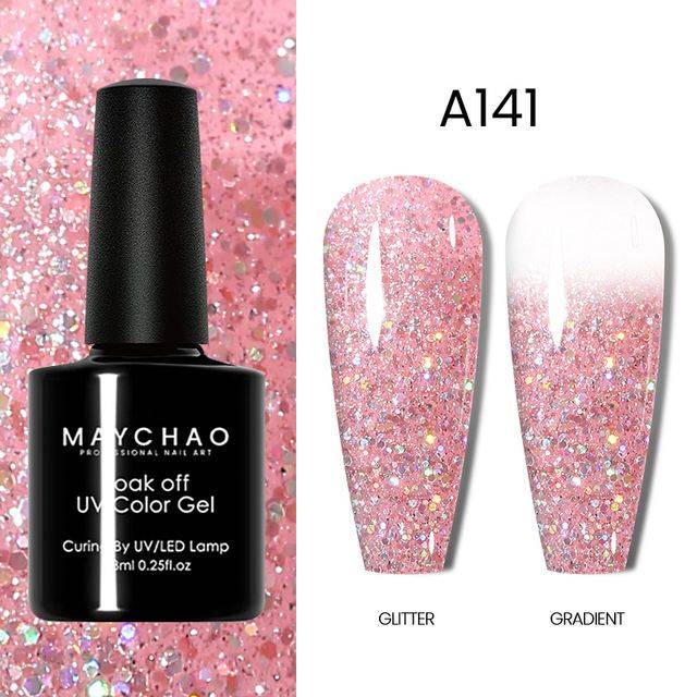 Sparkling Sequin Gel Nail Polish Fashion and Clothing Health & Beauty Personal Care Color : A114|A110|A115|A119|A132|A121|A129|A133|A144|A137|A136|A138|A141|A104|A105|A106|A122|A101|A113|A103|A124|A142 Sparkling Sequin Gel Nail Polish Fashion and Clothing Health & Beauty Personal Care Color : A114|A110|A115|A119|A132|A121|A129|A133|A144|A137|A136|A138|A141|A104|A105|A106|A122|A101|A113|A103|A124|A142