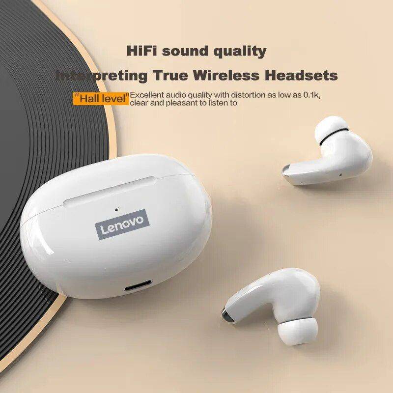 Waterproof Touch Control Wireless Earbuds with Active Noise-Cancellation & Bluetooth 5.2 Gadgets & Electronics Color : White|Black 